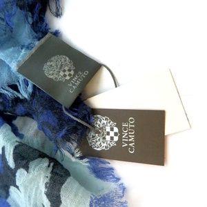 Vince Camuto | Accessories | Vince Camuto Womens Torn Wallpaper Wrap